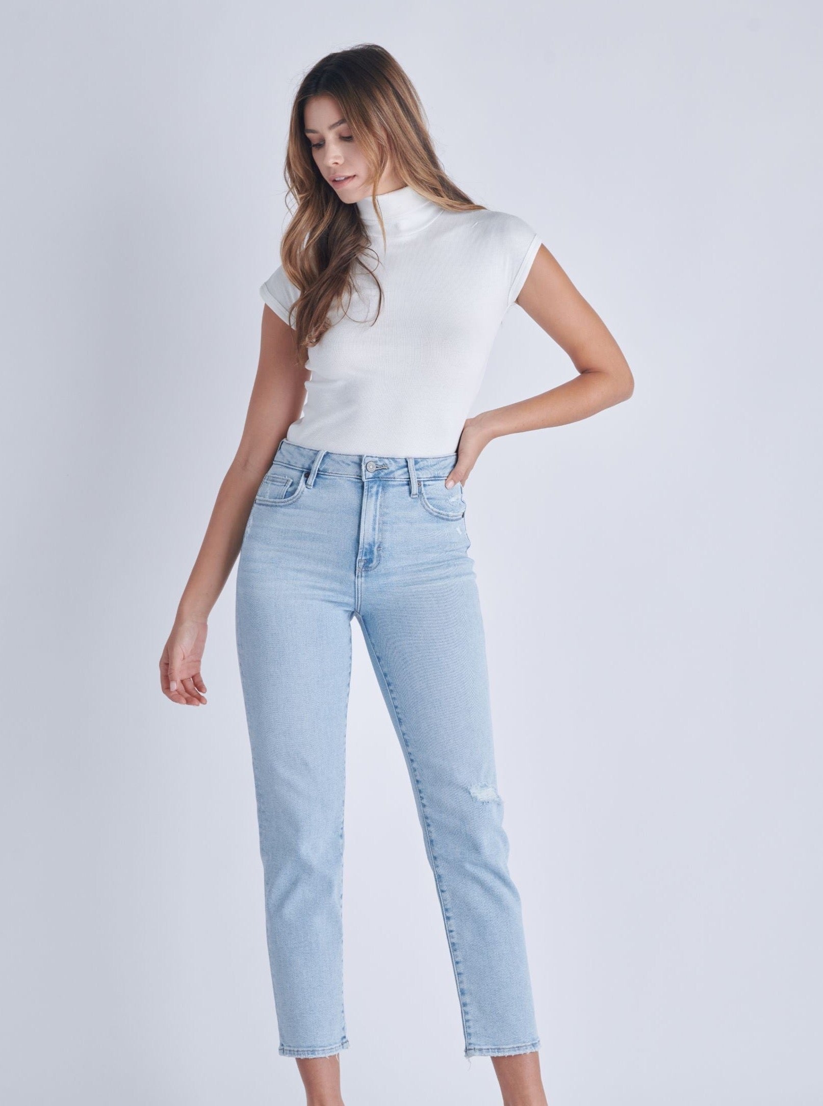 Hidden HR straight leg jeans