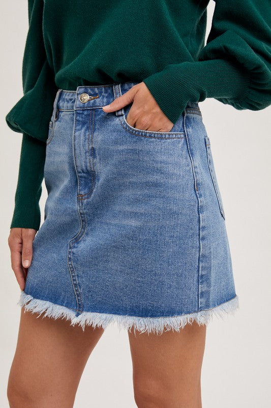 Darcy HR Denim Skirt